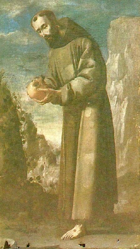 Francisco de Zurbaran st. francis of assisi Sweden oil painting art